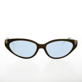 Sexy Sleek 90s Cat Eye Sunglass - Clarice