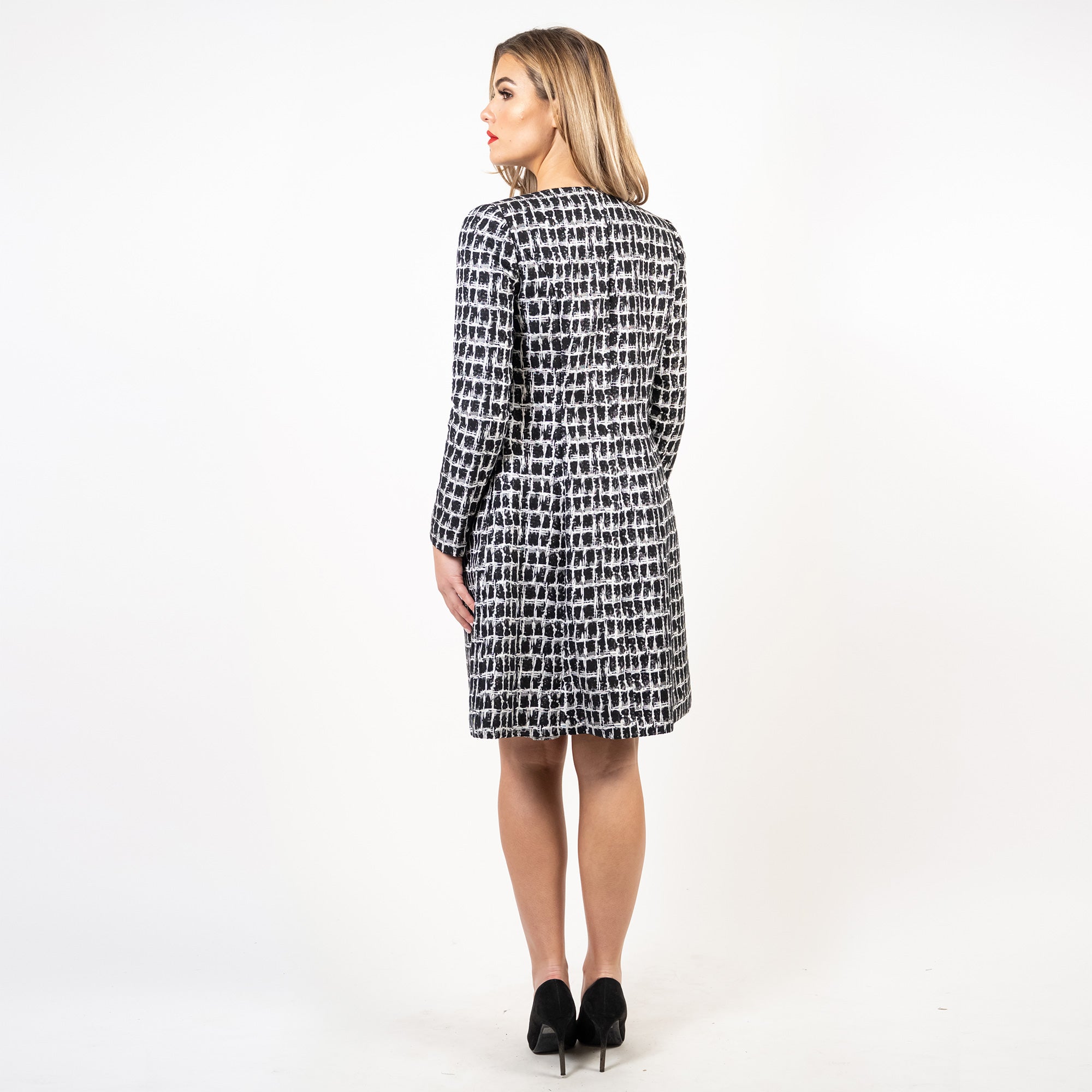 The Scalloped Edge Fly Away Coat