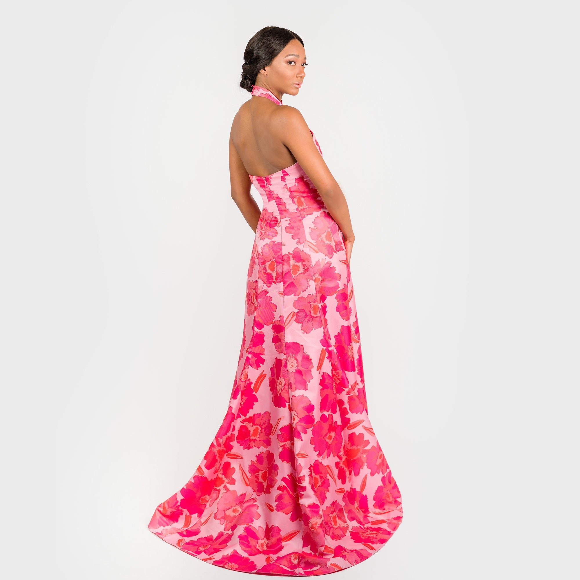 The Halter Neck Classic Gown
