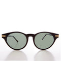 Round Horn Rim Retro Sunglasses - Croft