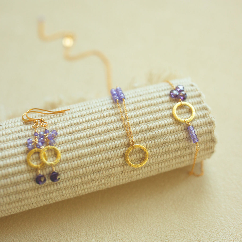 Amethyst Solara Bracelet