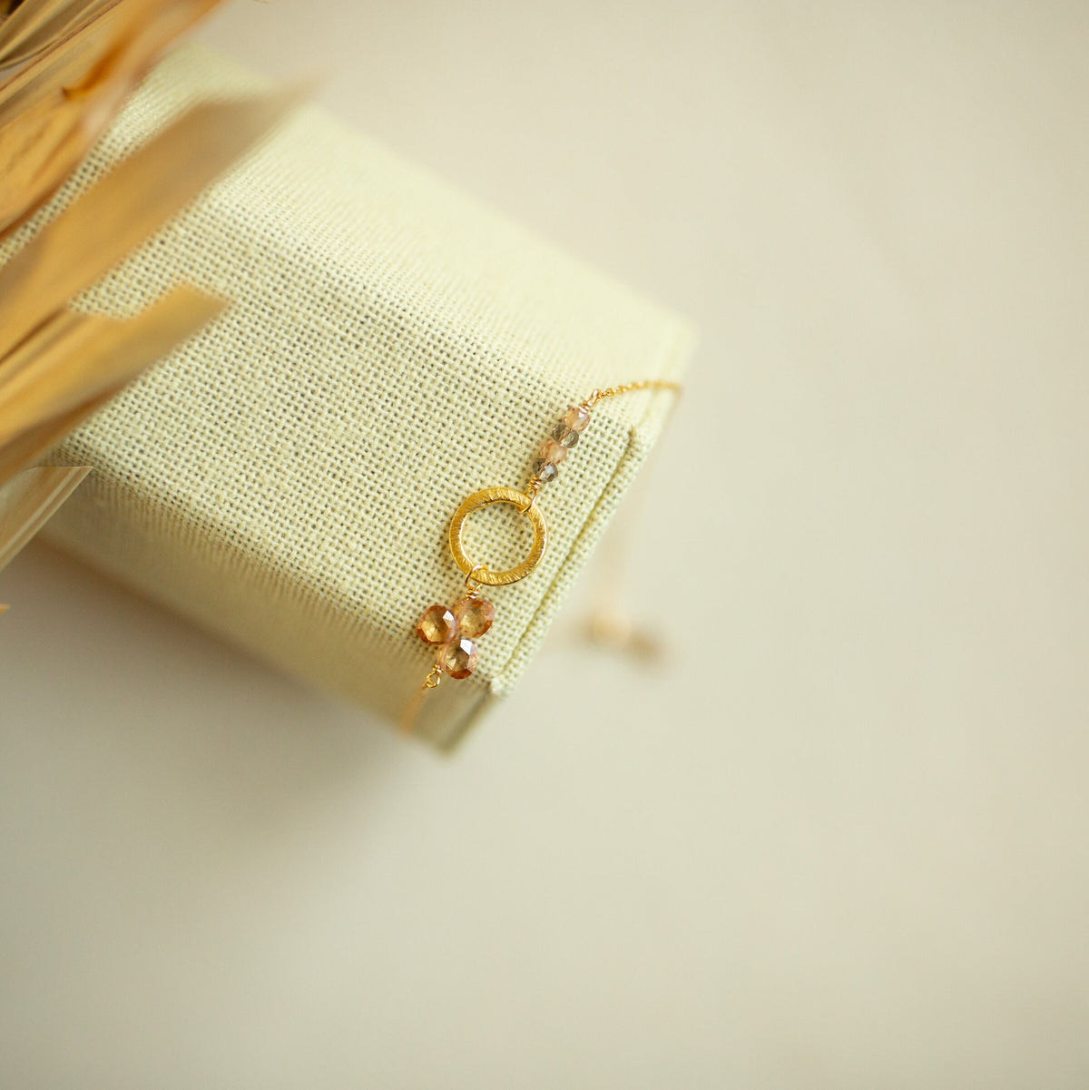 Champagne Quartz Solara Bracelet