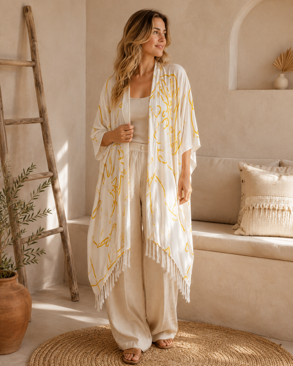 Faces Kimono