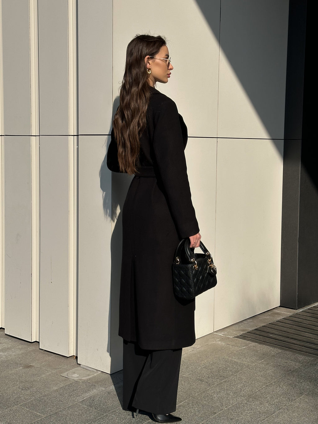 Pre-Order. Re-Stock Ships March 20, 2026. Astoria Classic Wraparound Wool Blend Overcoat