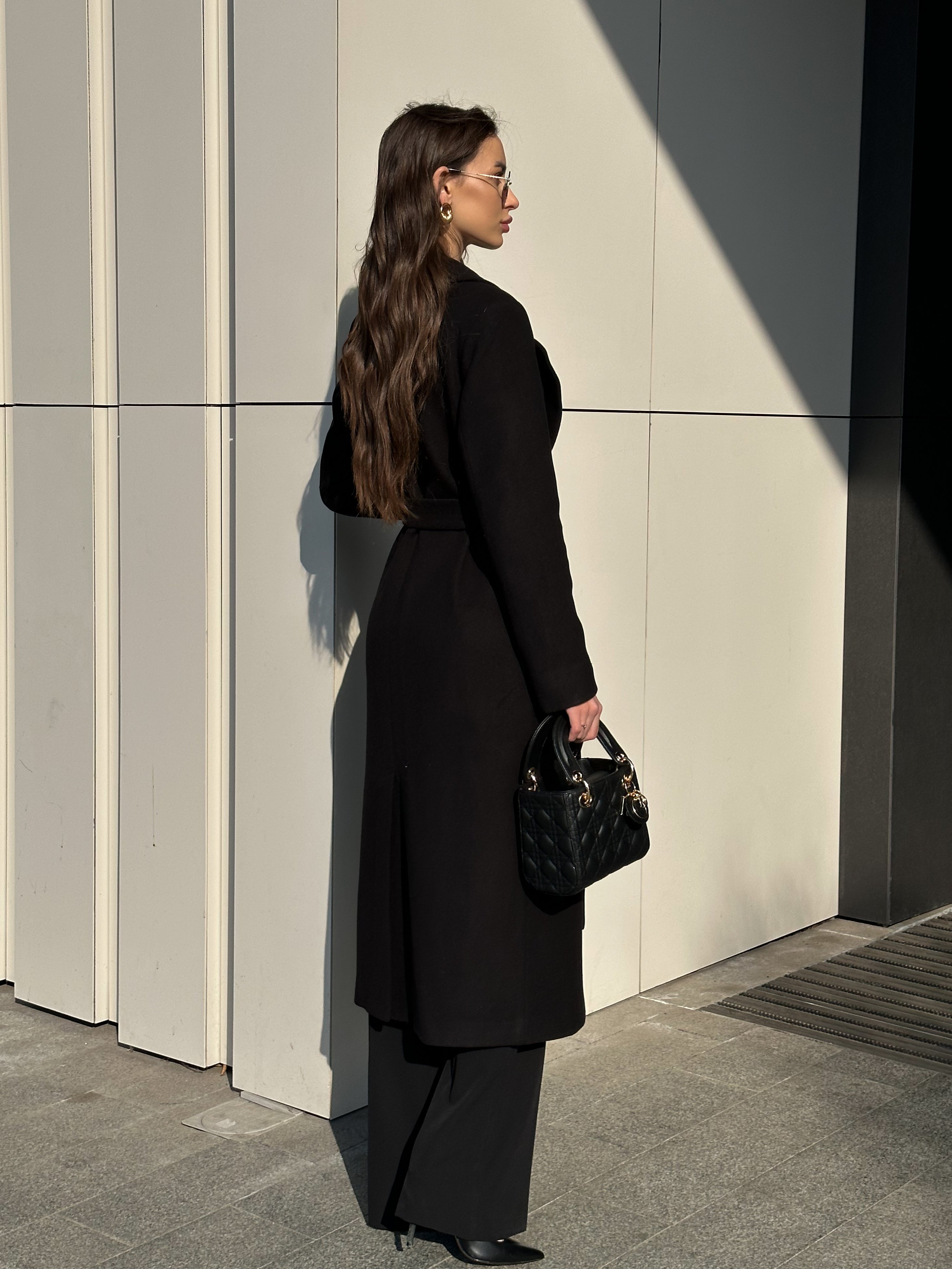 Pre-Order. Re-Stock Ships March 20, 2026. Astoria Classic Wraparound Wool Blend Overcoat