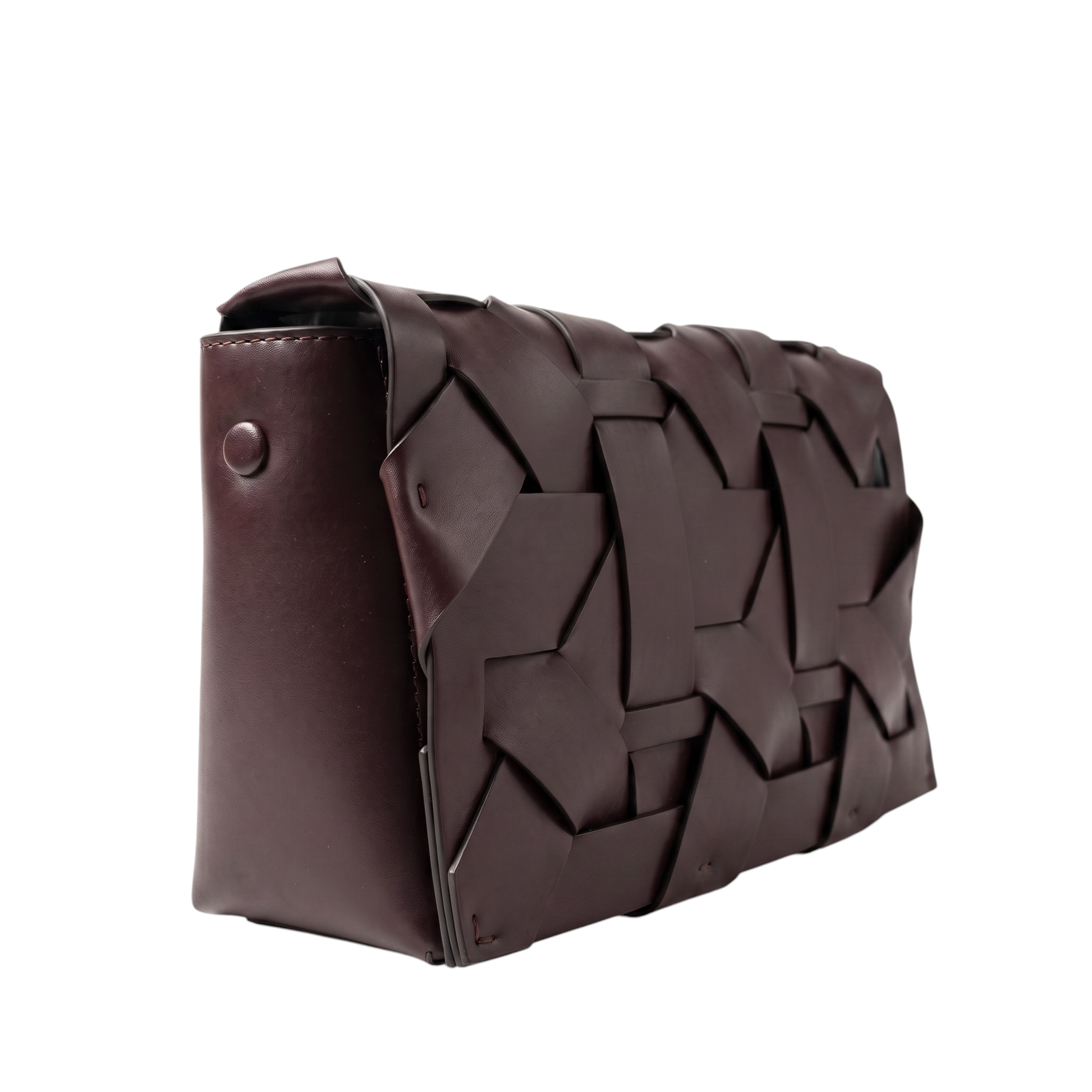 THE ZENOBIA WOVEN CLUTCH
