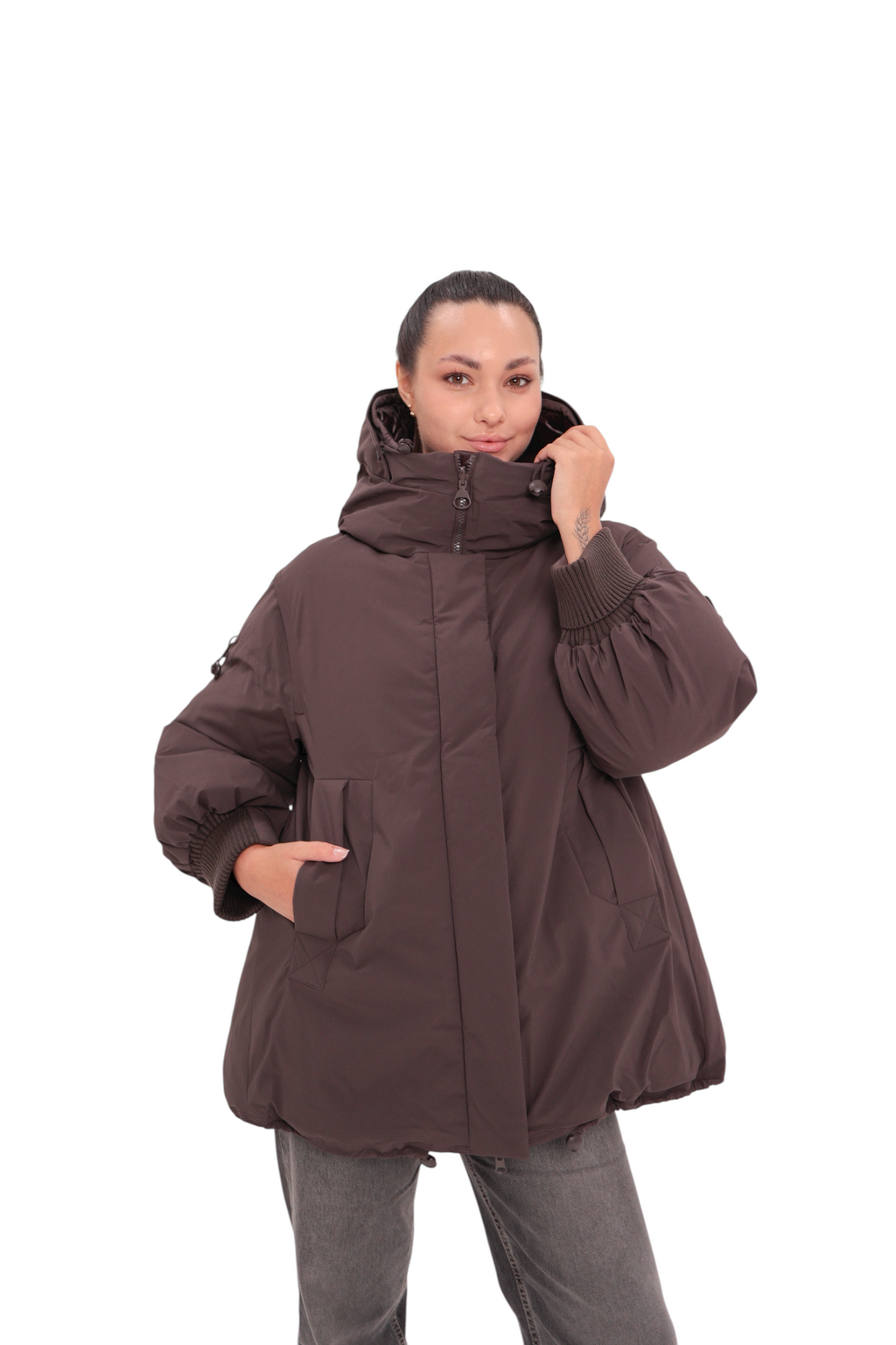 Reversible 2 in 1 Insulated Bio-Down Winter Coat