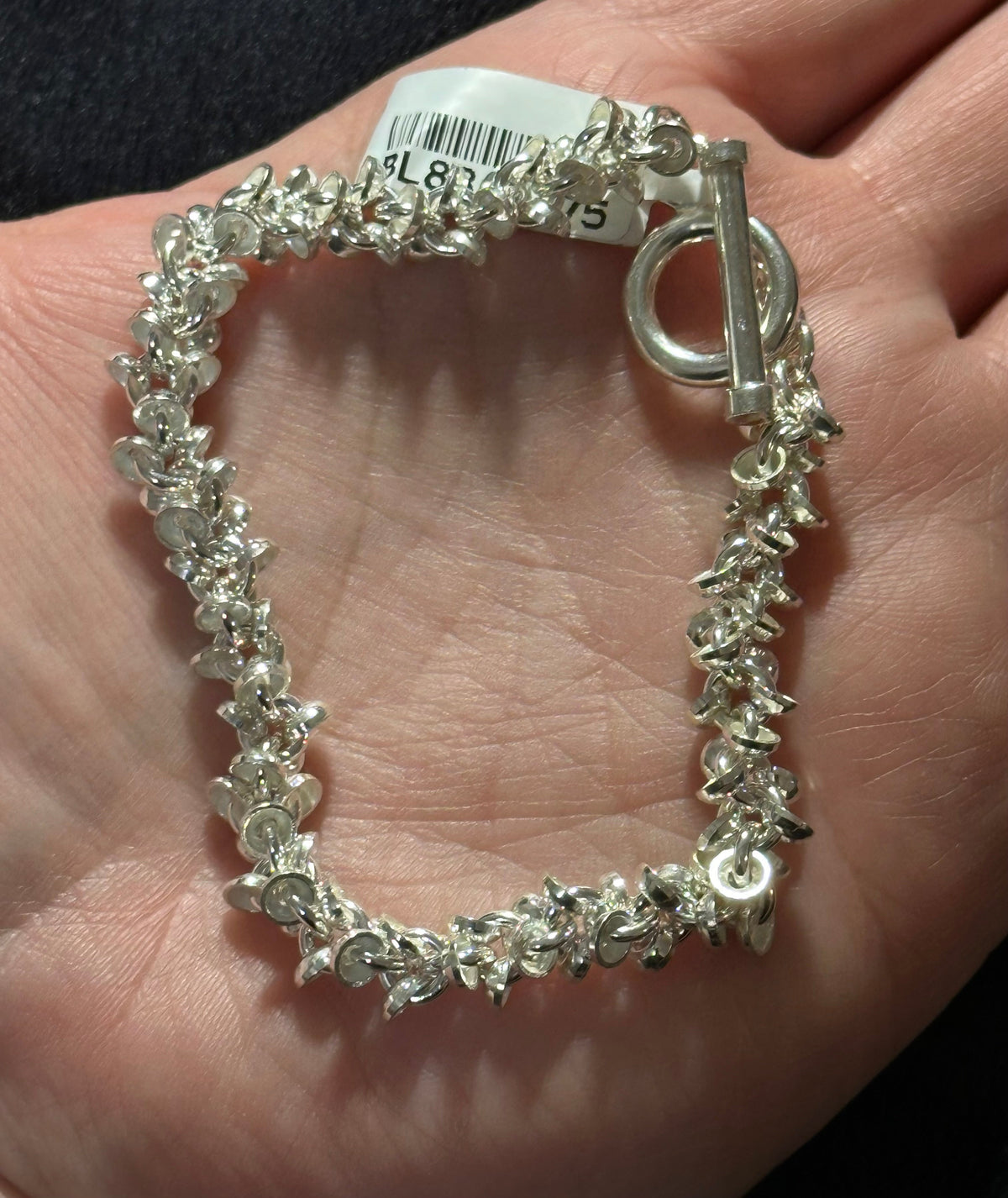 Cymbals Sterling Silver Bracelet