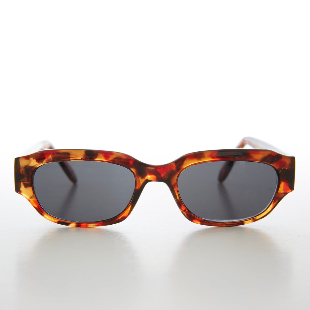 Mod Bold Rectangular Unisex Stylish Sunglass - Dana