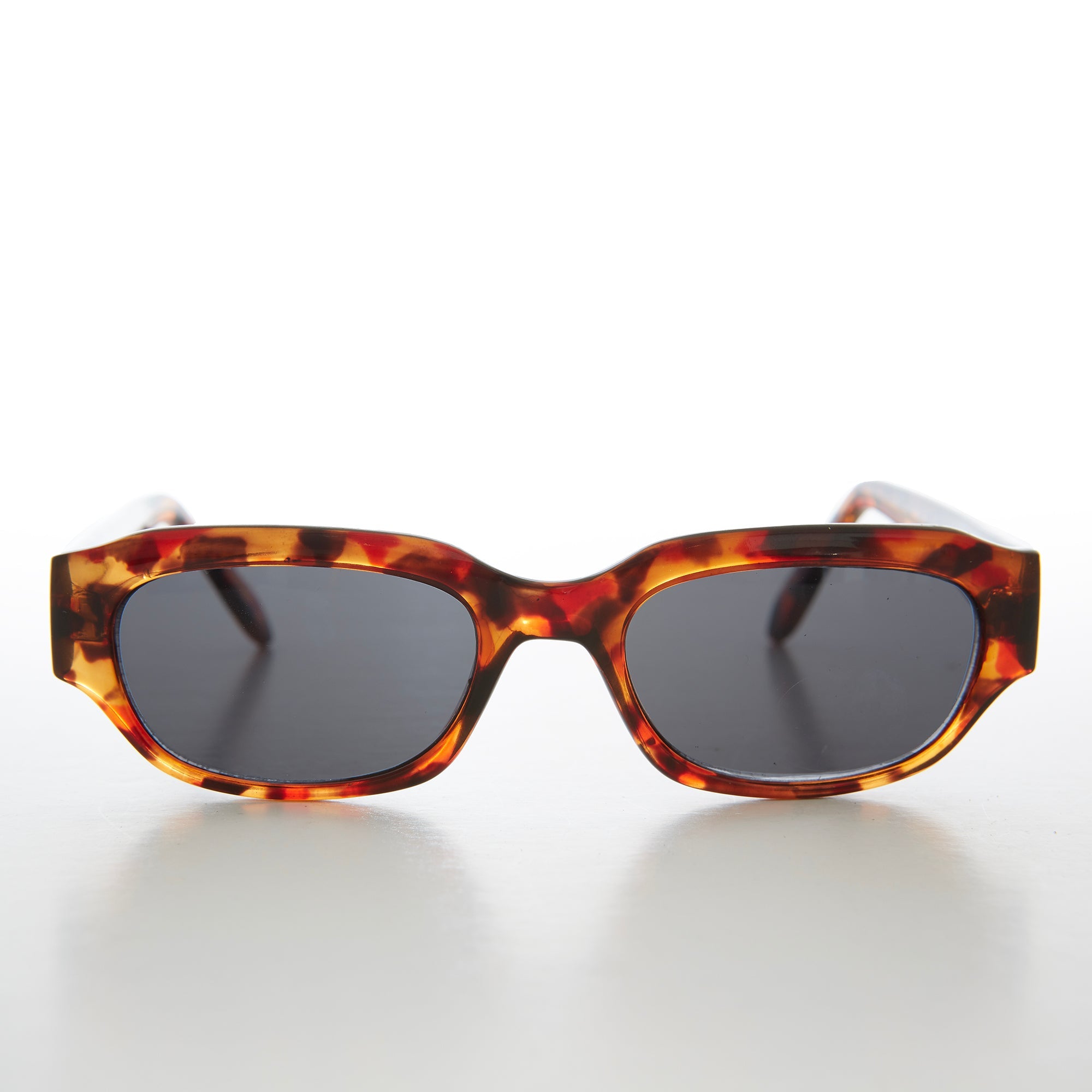 Mod Bold Rectangular Unisex Stylish Sunglass - Dana