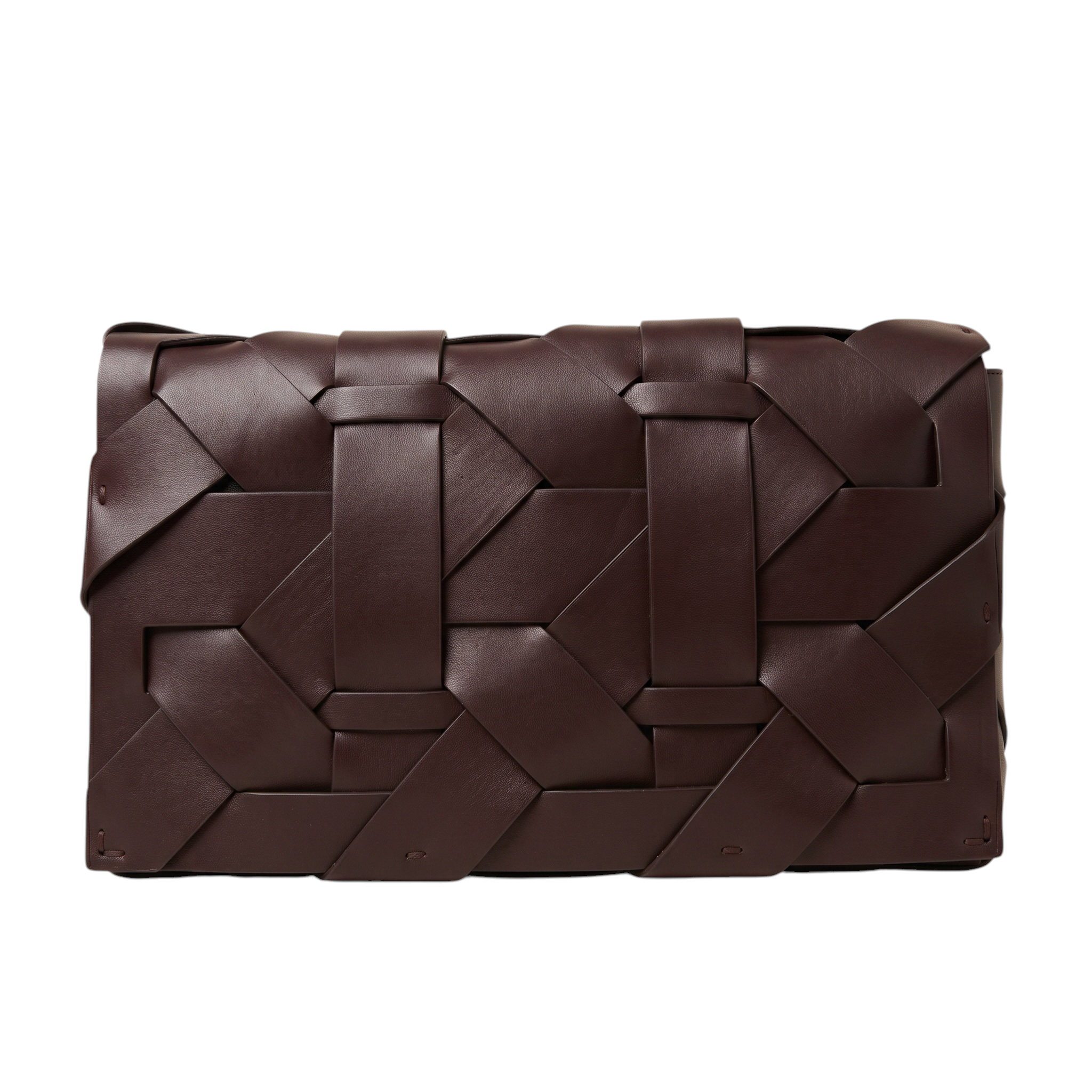 THE ZENOBIA WOVEN CLUTCH