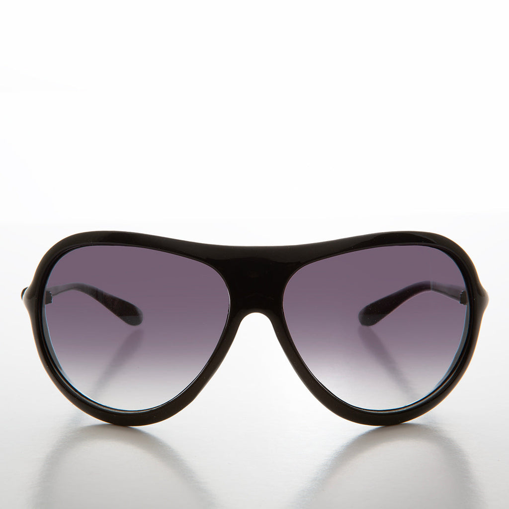 Large Teardrop 80s Fashion Sunglass - Dixon