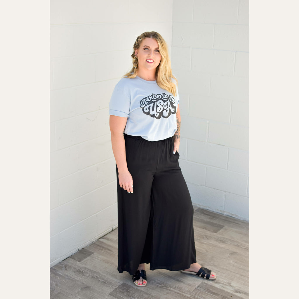 Black Zara Palazzo Pants
