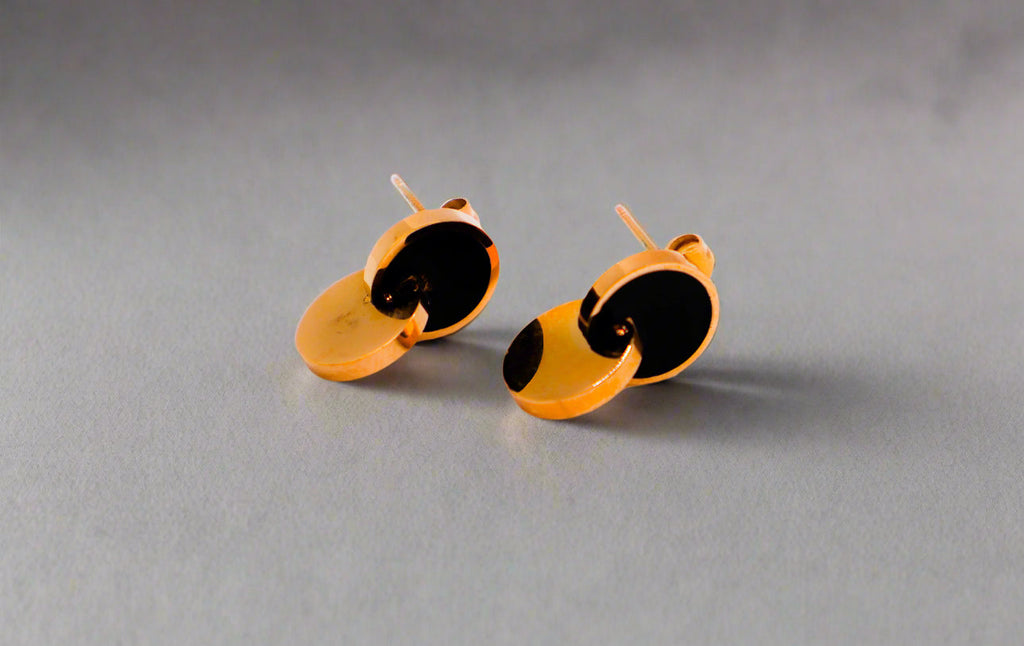 Harmony Circles Earrings – Elegant Sterling Silver Jewelry for Women