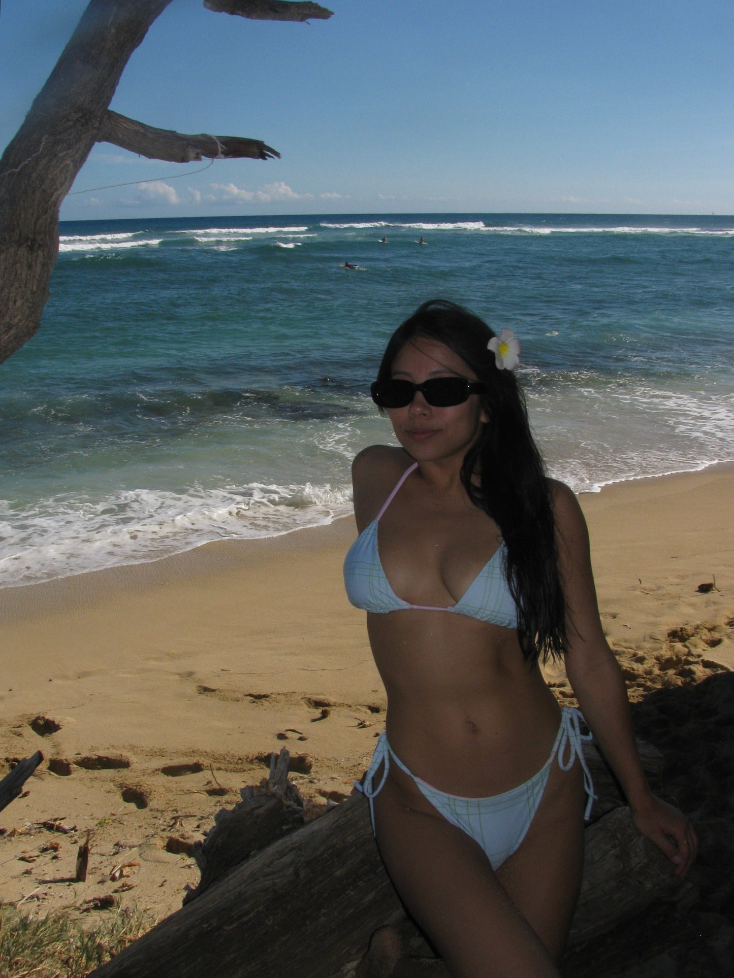 Coastal Plaid Bikini – Fall 2025