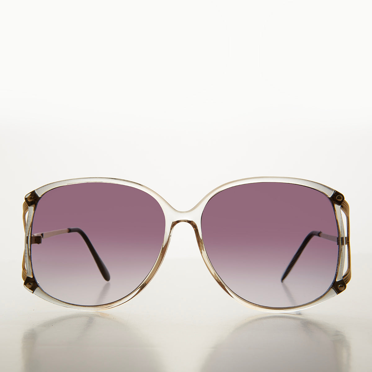 Boho Sunglasses with Gold Temples - Ebbe