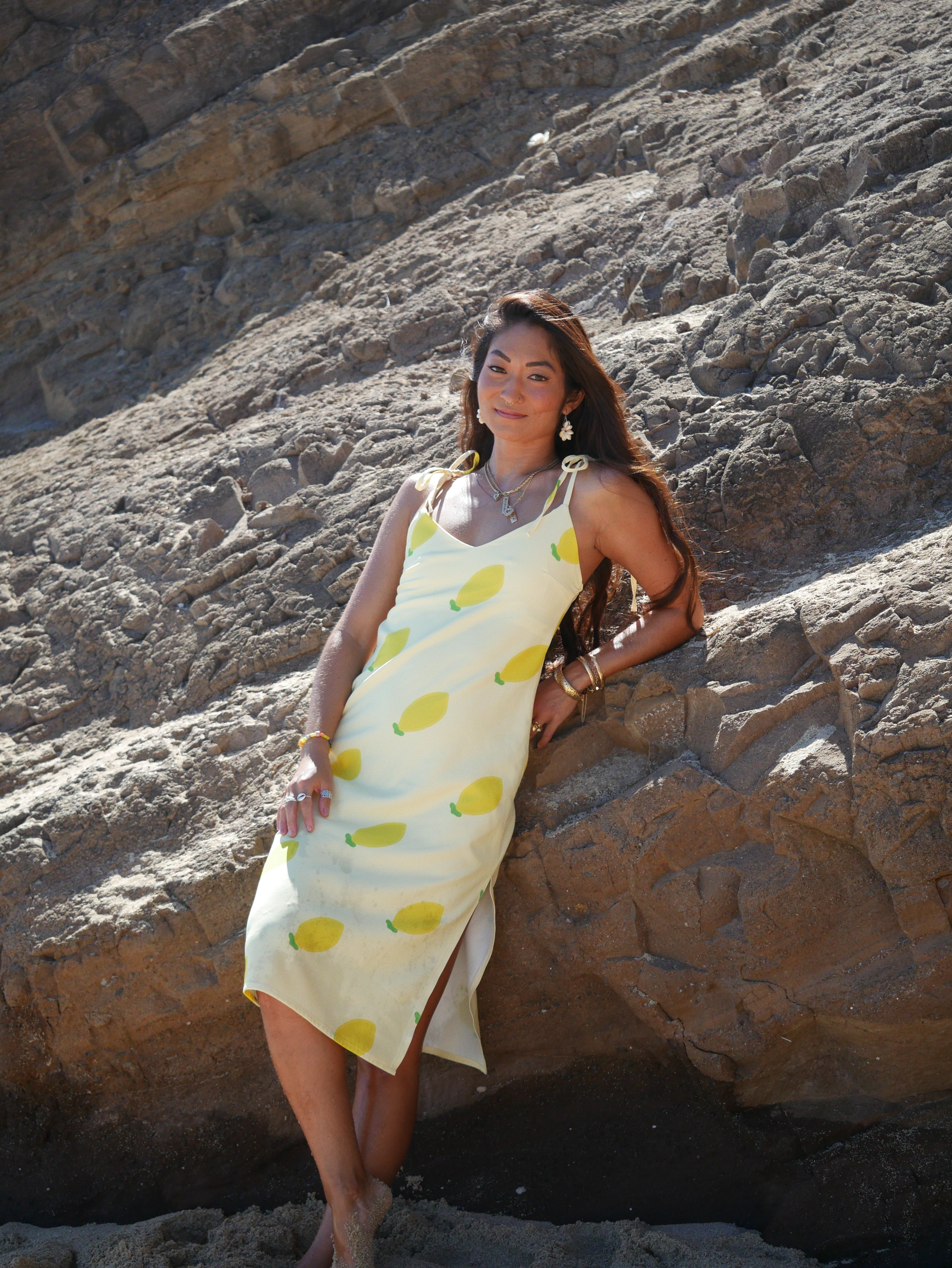 Malia Dress - Lemon