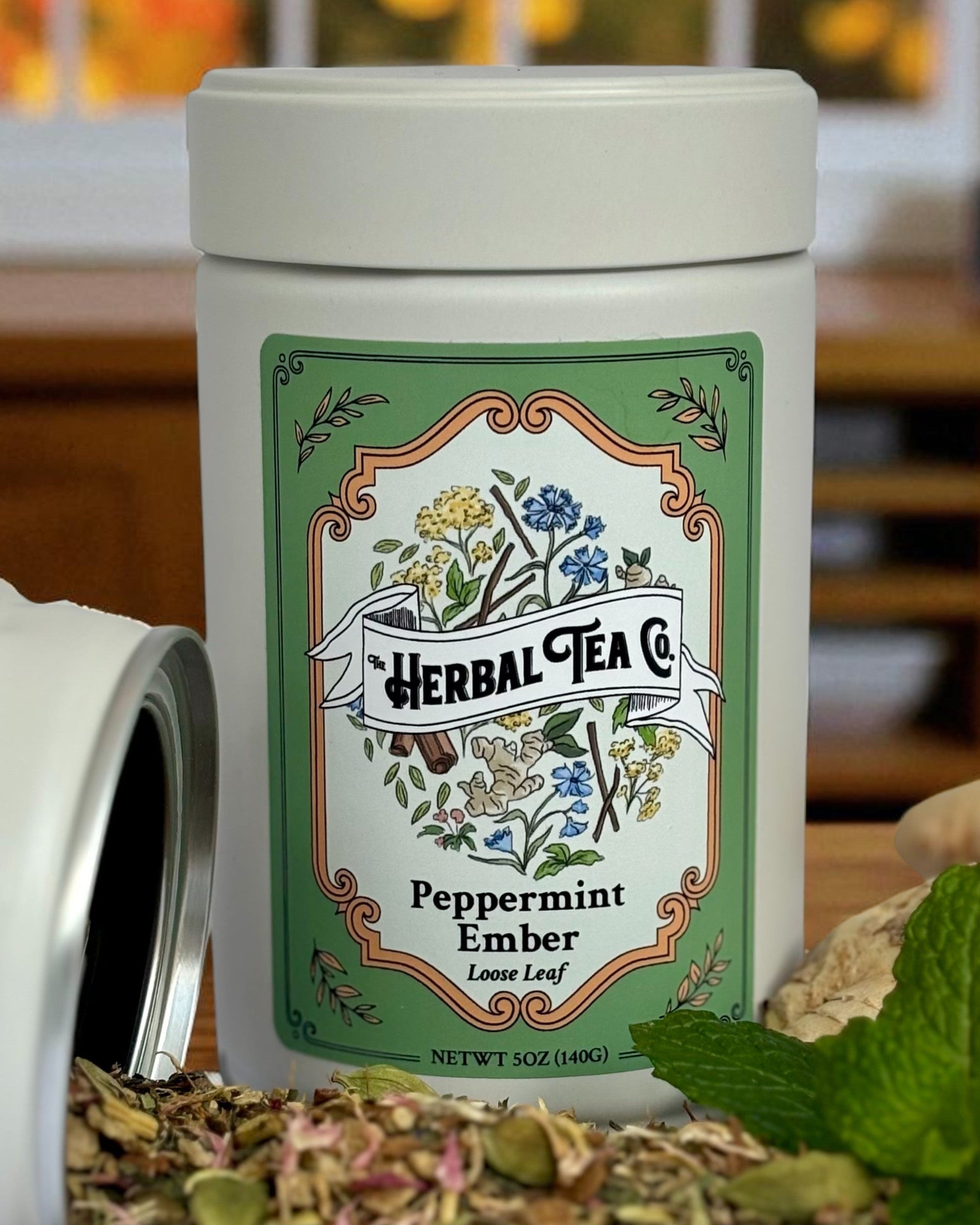 Peppermint Ember Herbal Tea – Elise Hatsuko