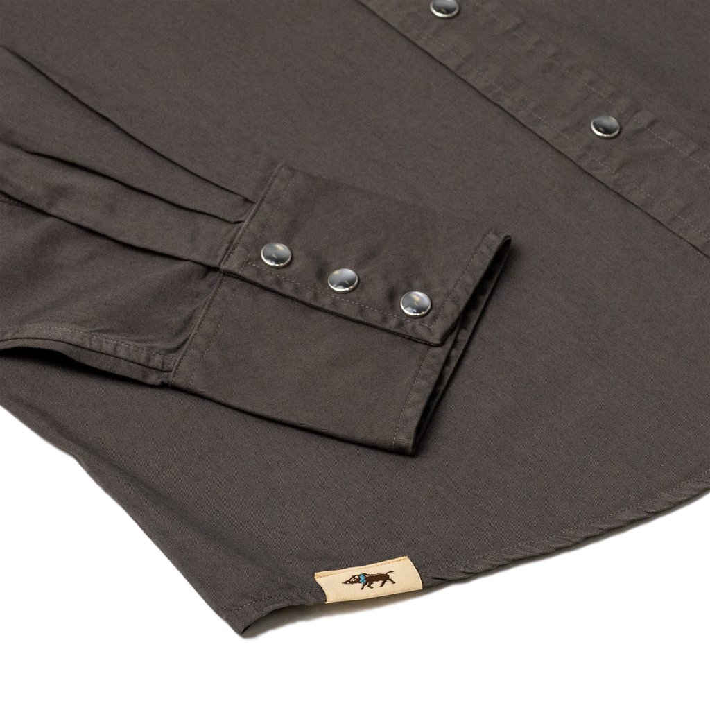 Koa Western Pearl Snap Shirt