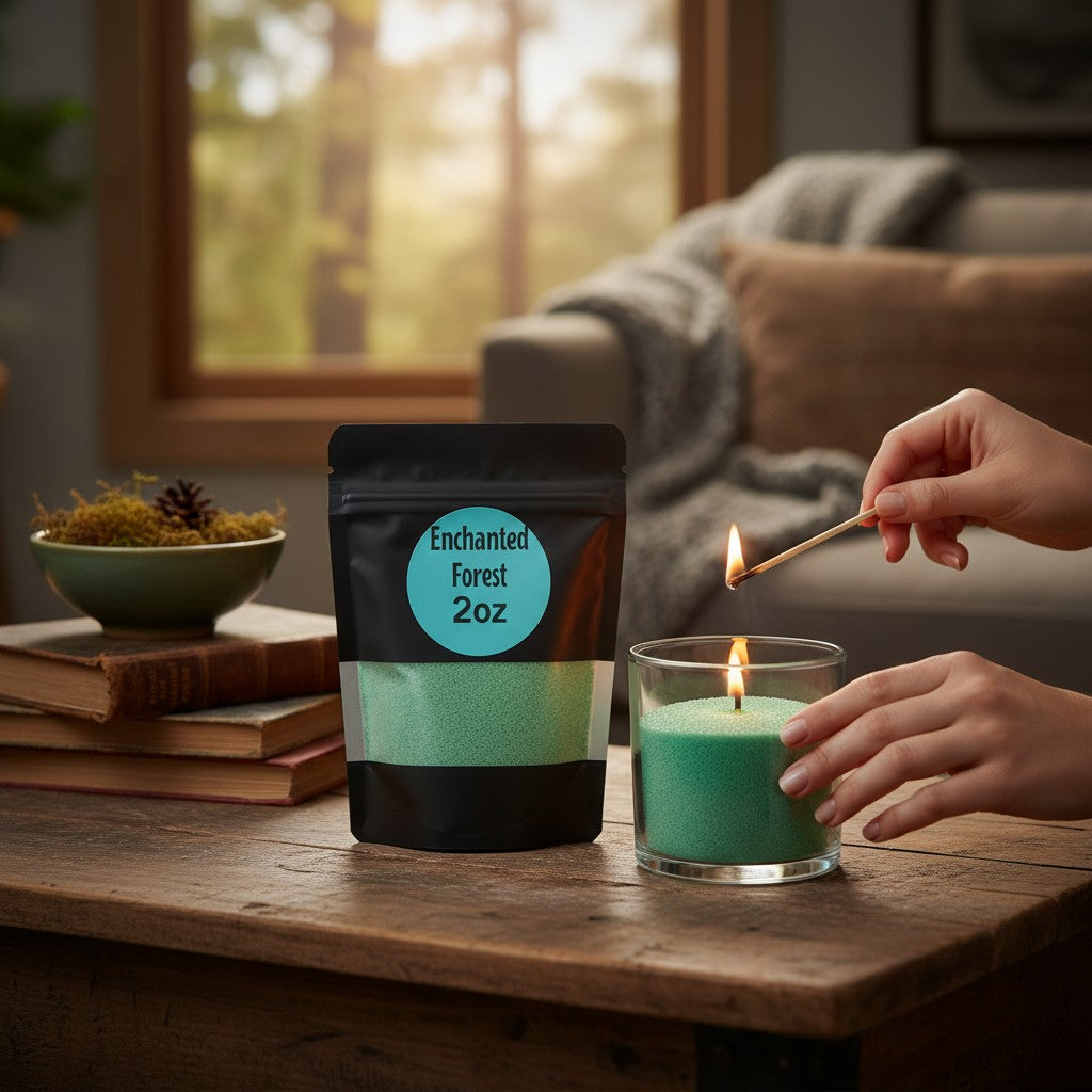 Enchanted Forest Candle Sand