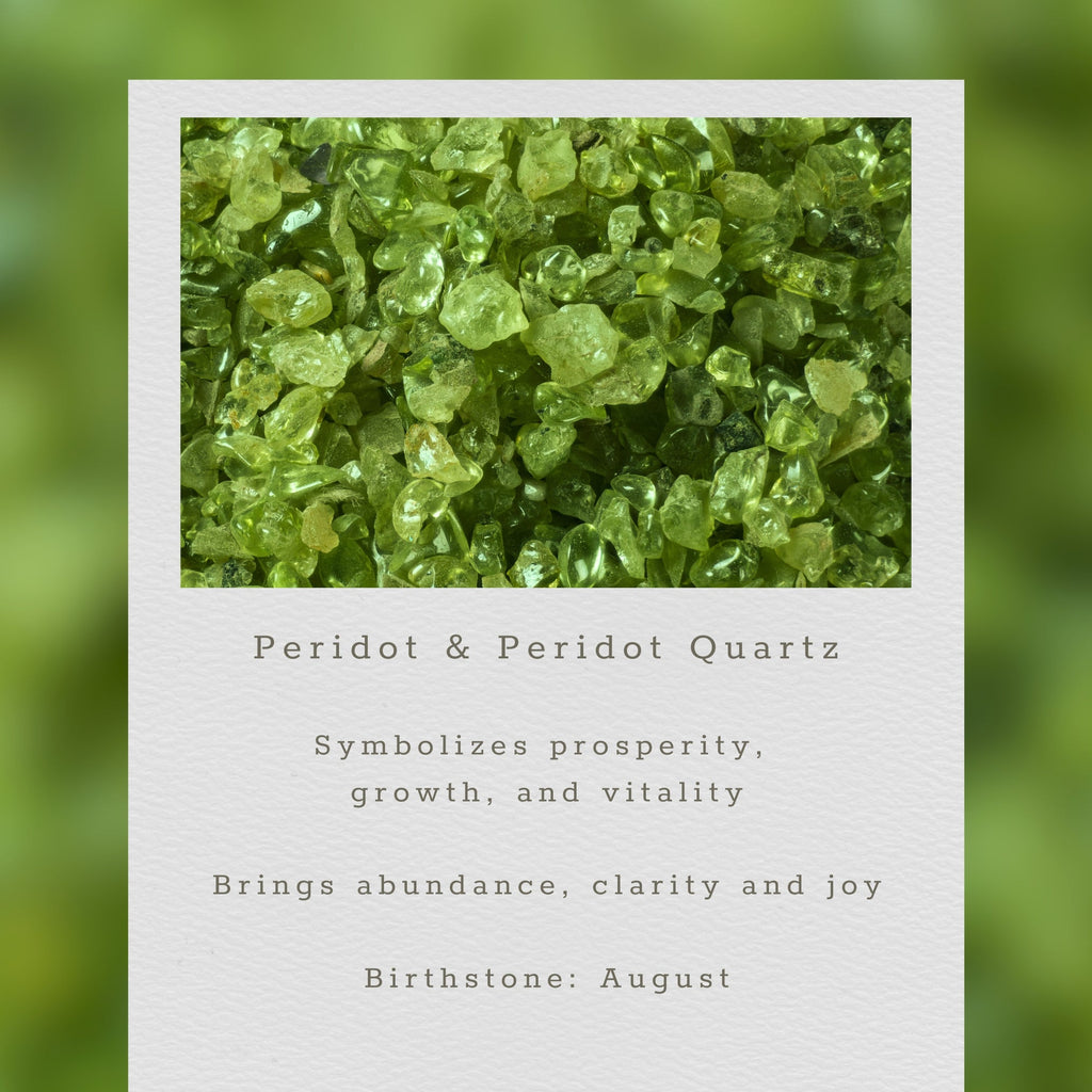 The Airie Earring - Peridot Quartz Gold no