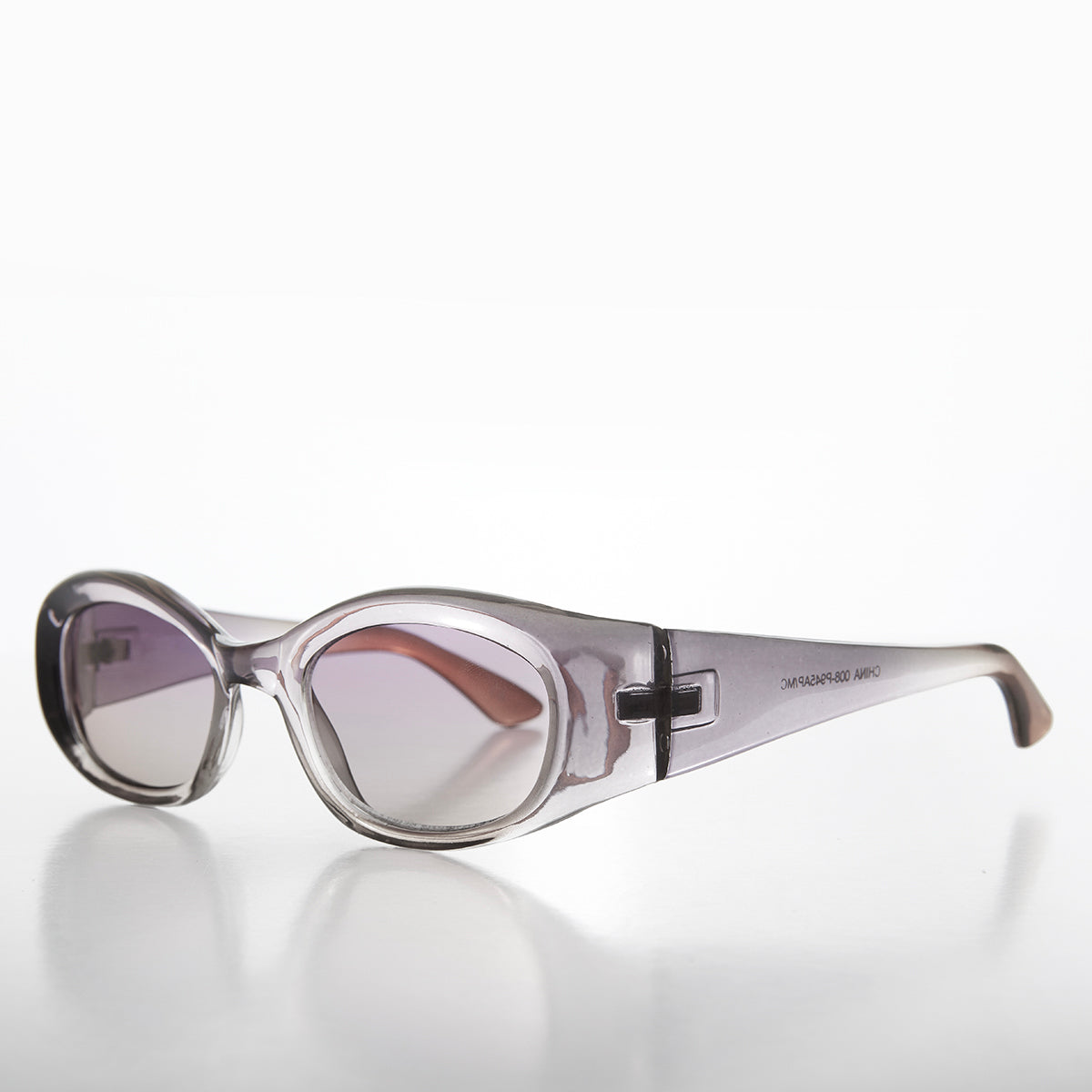 Color Lens Sleek Cat Eye Vintage Sunglasses - Flavia
