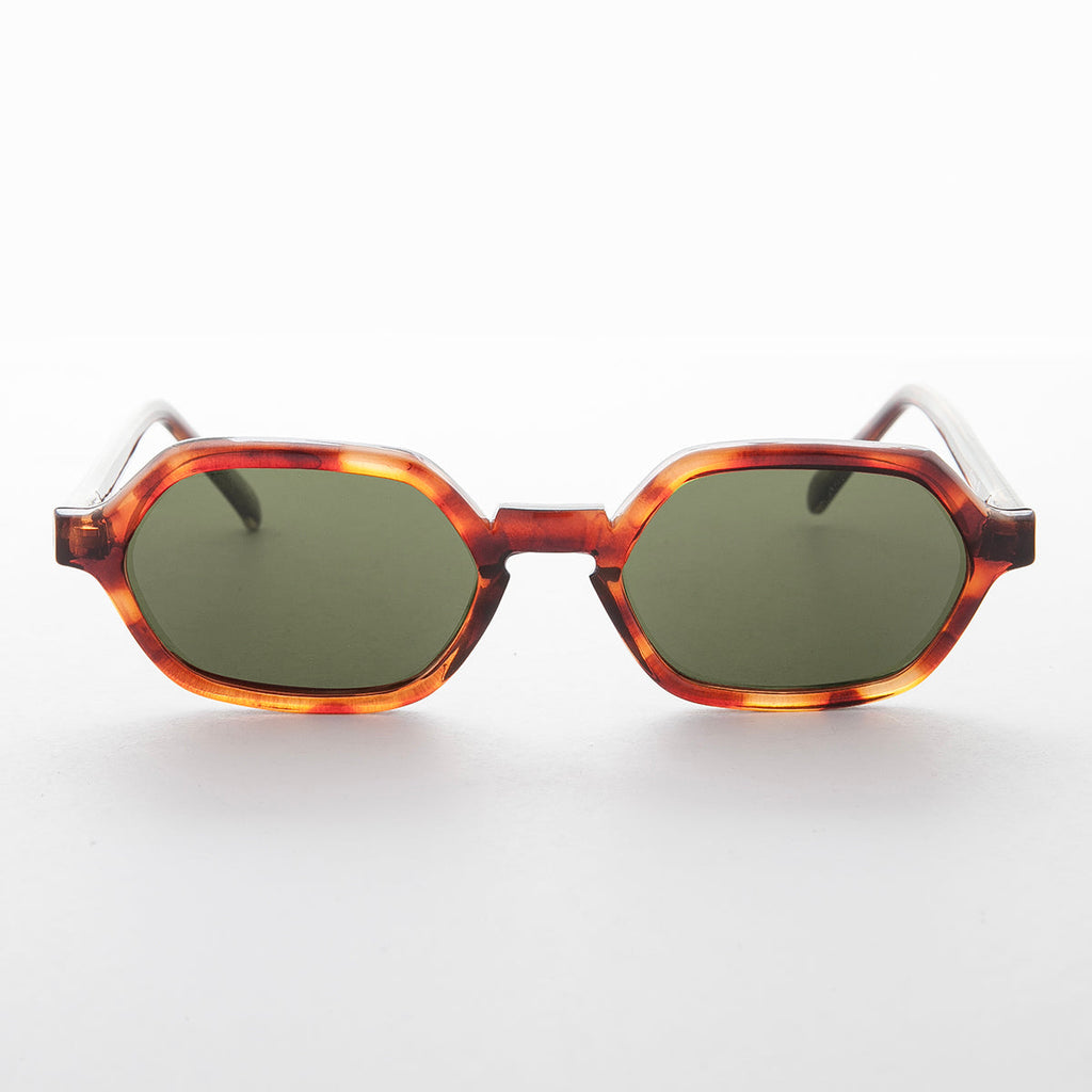 Hexagon Shaped Vintage Sunglass - Frisco