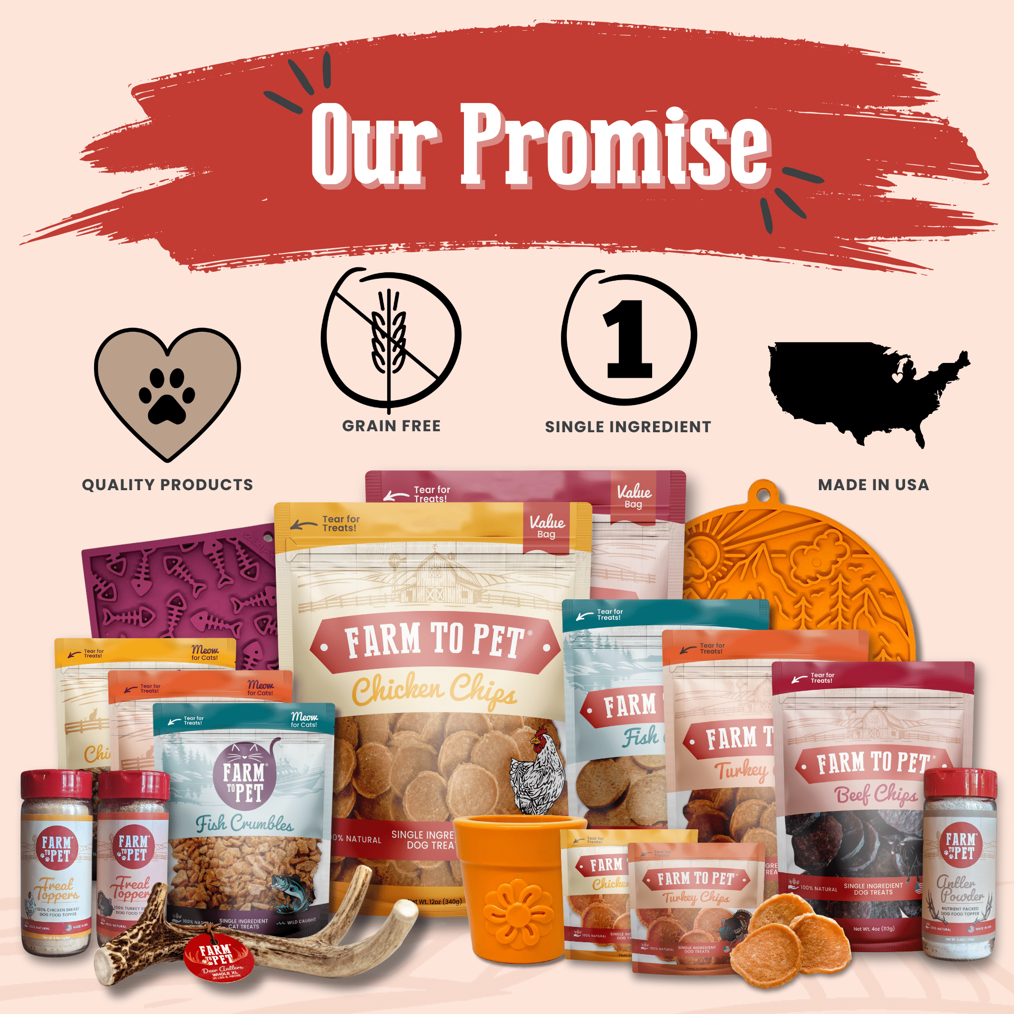 Turkey Chips Snack Pack Bundles | Low Allergen Treats for Training