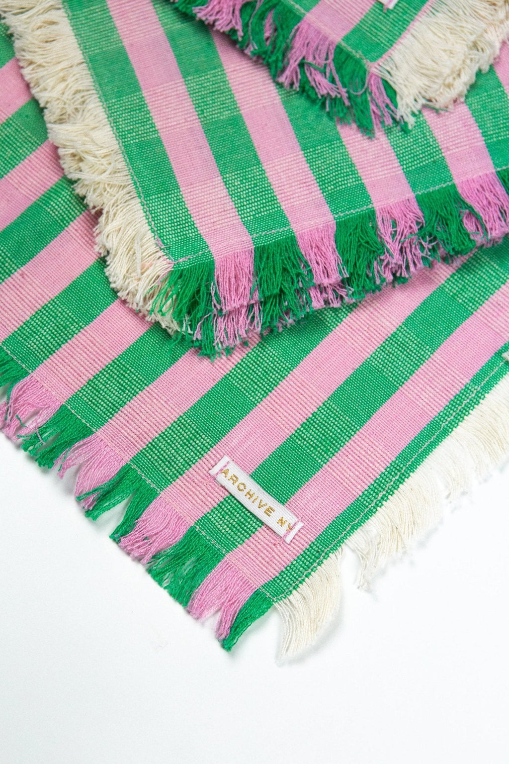 Flora Stripe Party Napkin Set