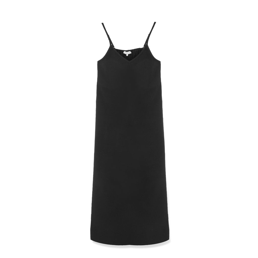 V STRAPPY SLIP DRESS