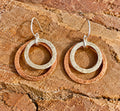 Copper & Sterling Silver Rings Earrings