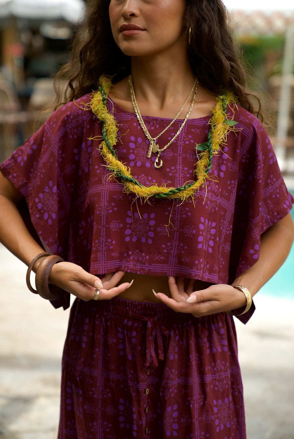 Mango Sunset Hina Blouse