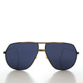 Large Square 80s Aviator Sunglasses - Gibbons