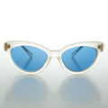 Clear Frame Cat Eye Vintage Sunglasses - Greta