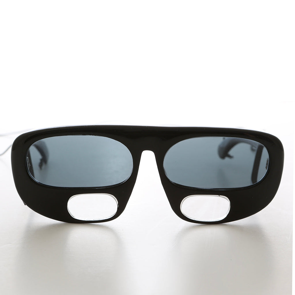 Black Fishing Polarized Bifocal Sunglasses - Wright