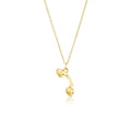 Gold Analog Phone Pendant