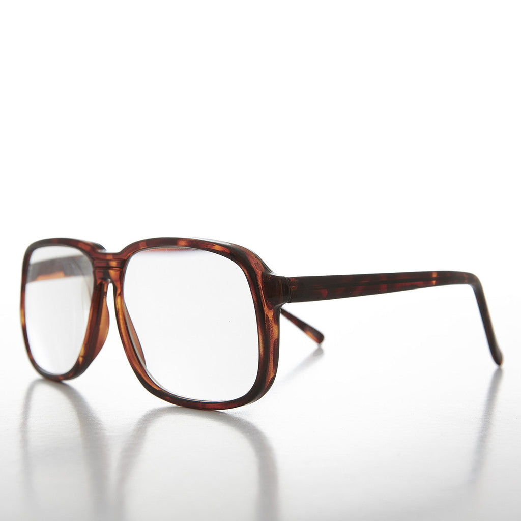 Big Square Optical Quality Reading Glass - Harold