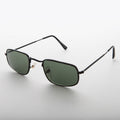 Small Rectangular Metal Vintage Sunglasses - Harvey