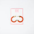 Mini Hoops - Burnt Orange
