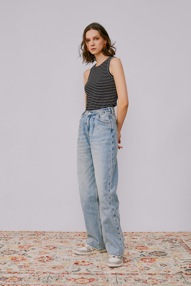 Fun City Wide Jeans HJ105