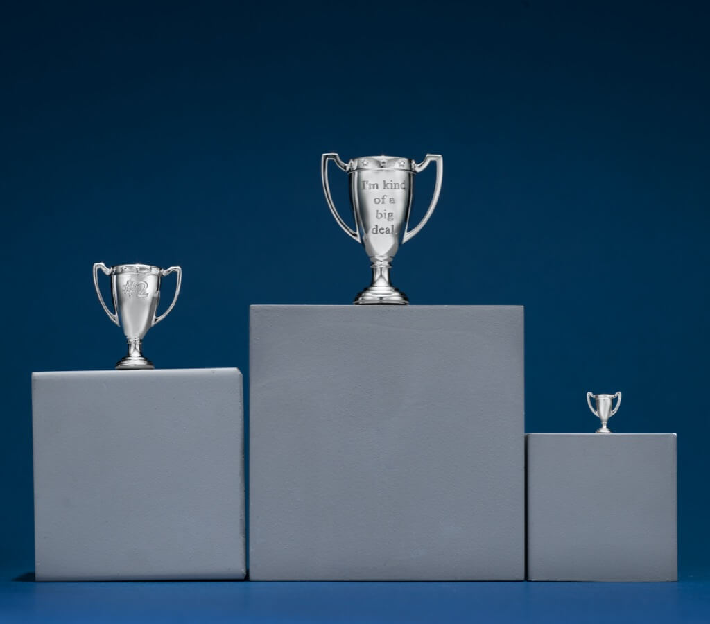 Grande Silver Trophy Pendant