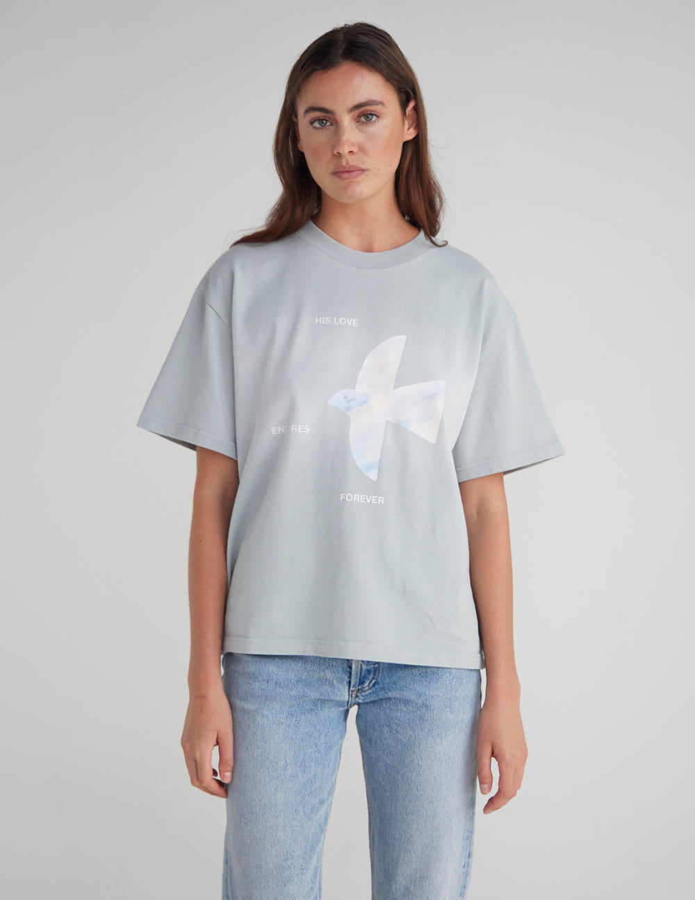 His Love Endures Forever Heavyweight Tee