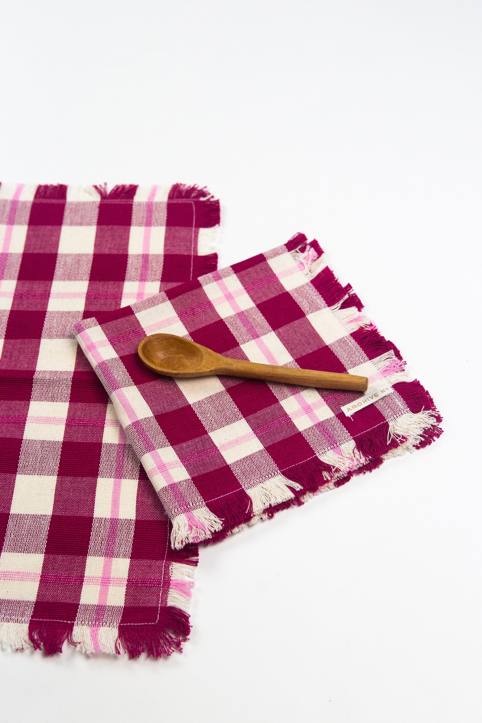 Abigail Plaid Party Napkin