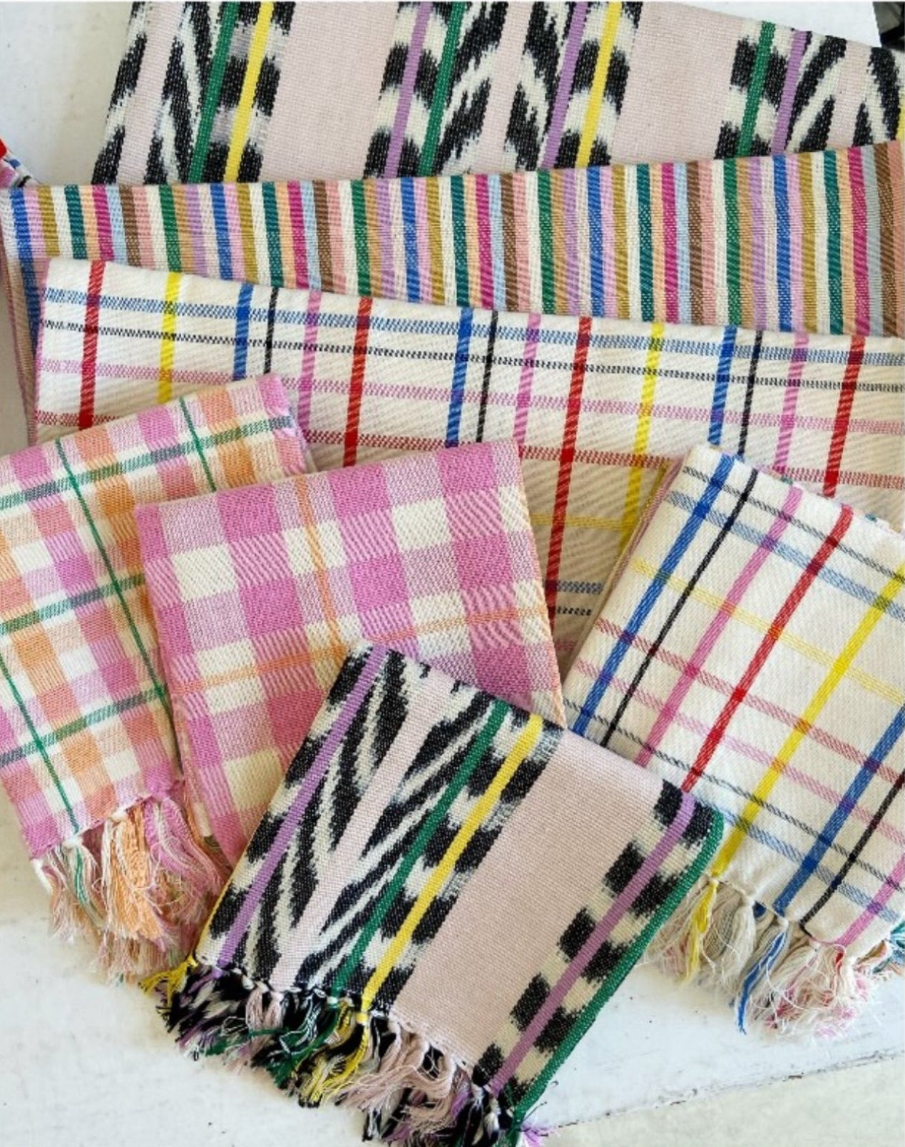 Solana Ikat Kitchen Towel