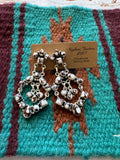 NFR COLLECTION Handmade Wild Horse & Sterling Silver Dangle Earrings