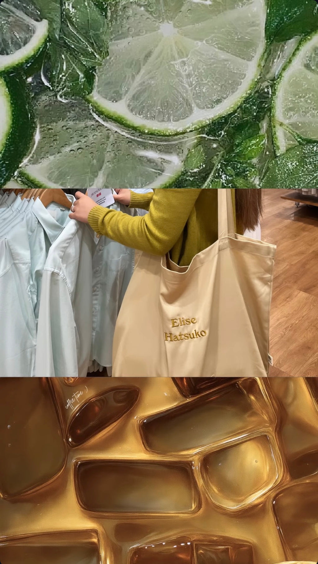 Elise Hatsuko Organic Embroidered Tote