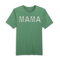Jade Gingham Mama Organic Cotton Tee