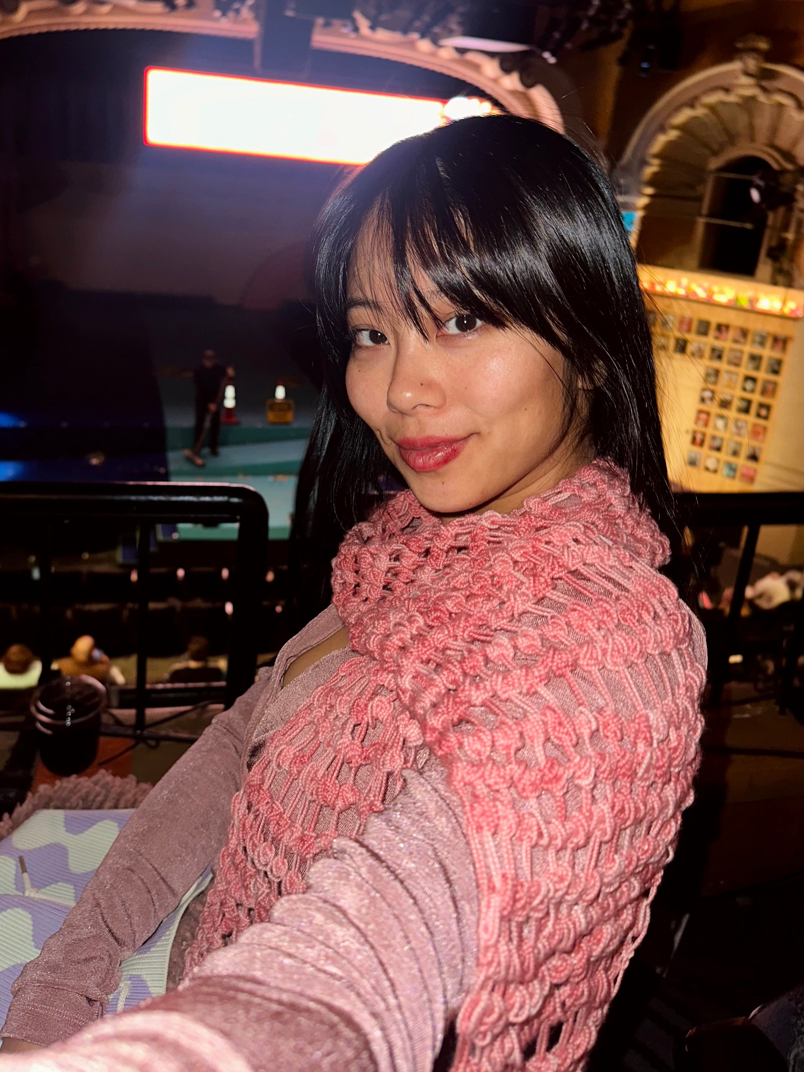 帕萨迪纳玫瑰钩针围巾