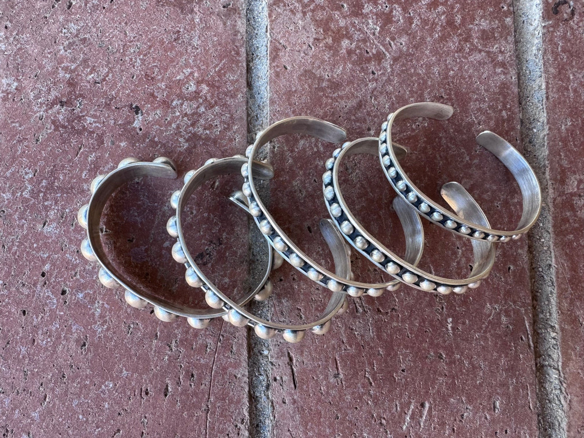 Handmade Sterling Silver Serenity Sphere Bracelets