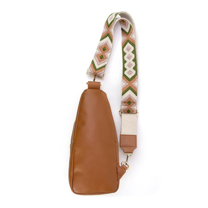 The Arden Sling Bag with Guitar Strap | Brown